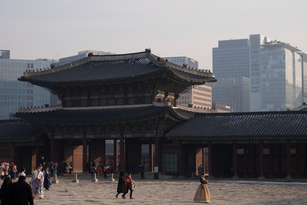 Gyeongbokgung palace, Seoul.