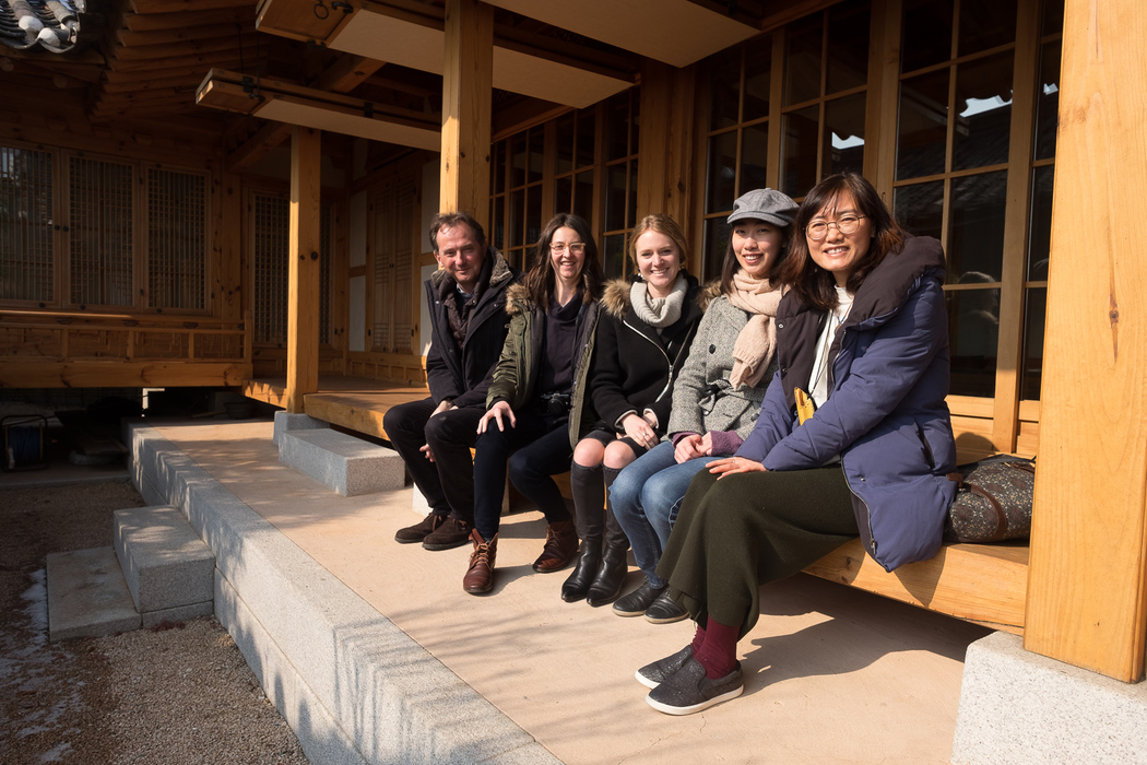 (L-R) Will Awdry, Marie Schultz, Helen Stevens, Lim Su-bin, Oh Kyung-ah.