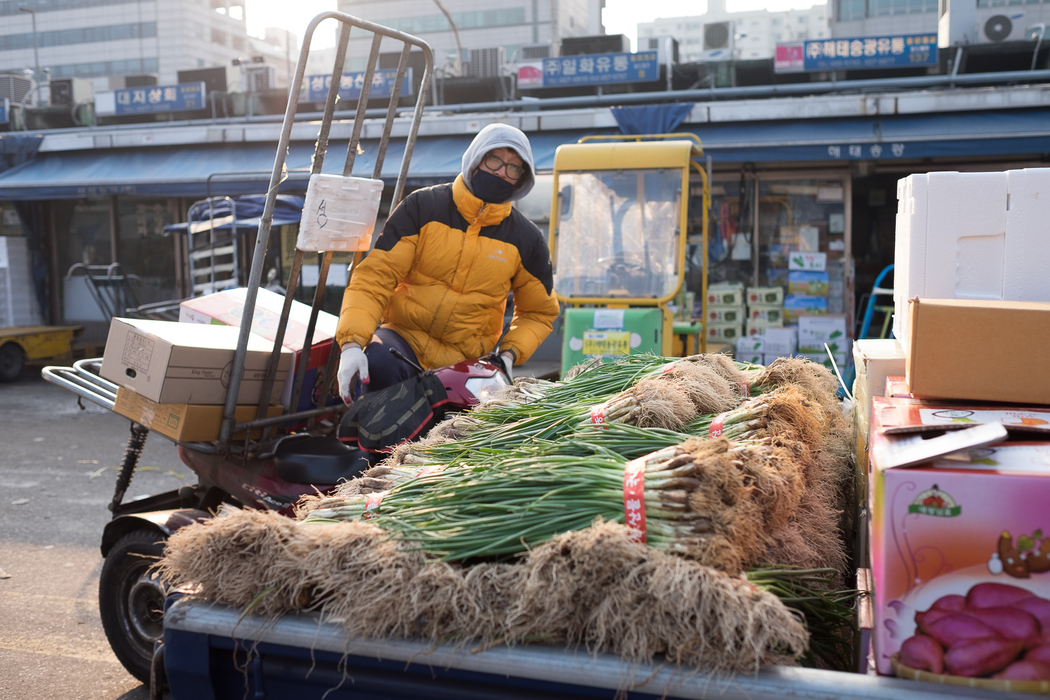 Garak market, Seoul.