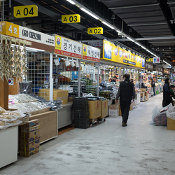 Garak market, Seoul.