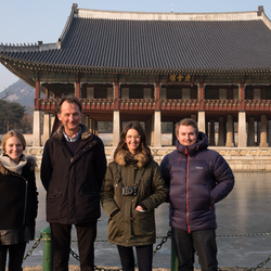 Gyeonghoeru Pavilion, Gyeongbokgung palace, Seoul.