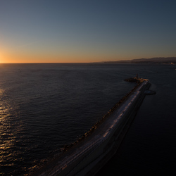 Sunrise in Sokcho.