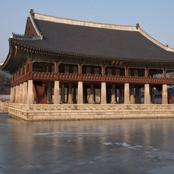 Gyeonghoeru Pavilion, Gyeongbokgung palace, Seoul.