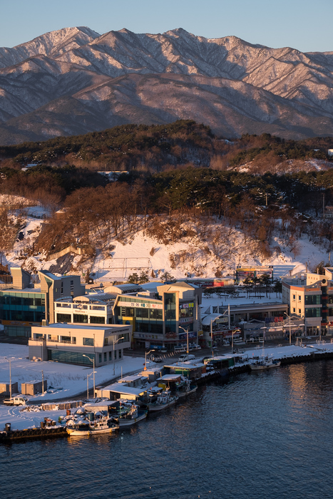 Sunrise in Sokcho.