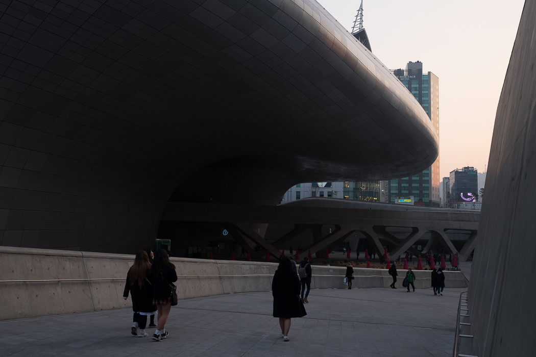 Dongdaemun design centre.