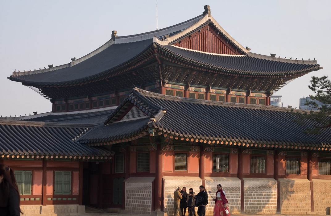 Gyeongbokgung palace, Seoul.