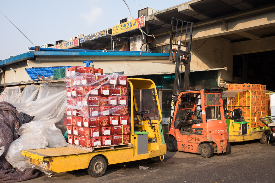 Garak market, Seoul.